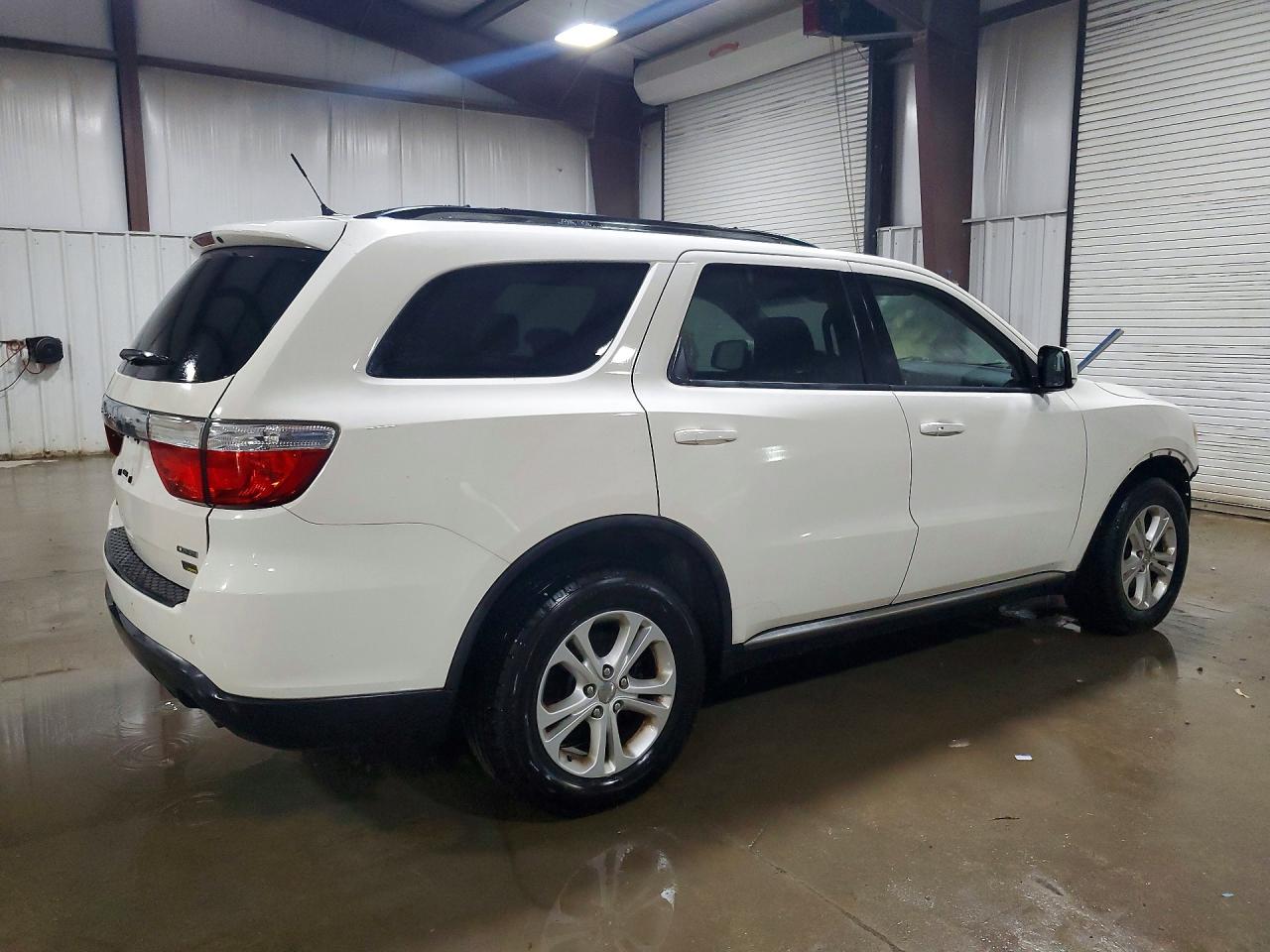 2012 Dodge Durango Crew White vin: 1C4RDJDG4CC153654