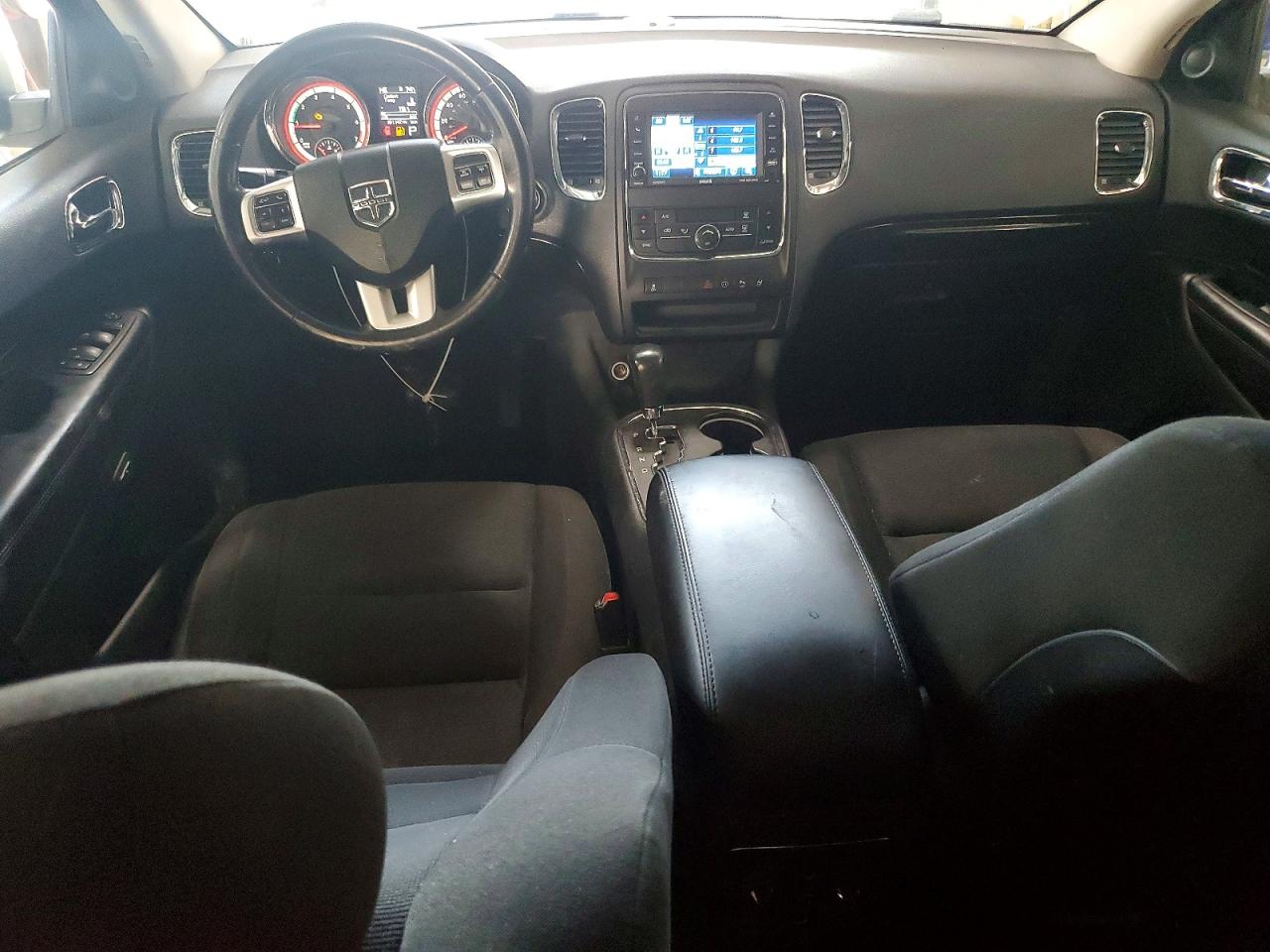 2012 Dodge Durango Crew White vin: 1C4RDJDG4CC153654