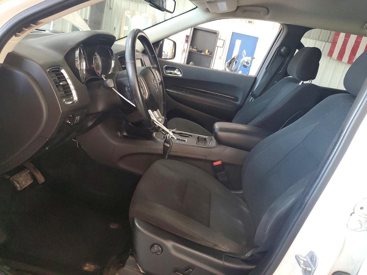 2012 Dodge Durango Crew White vin: 1C4RDJDG4CC153654