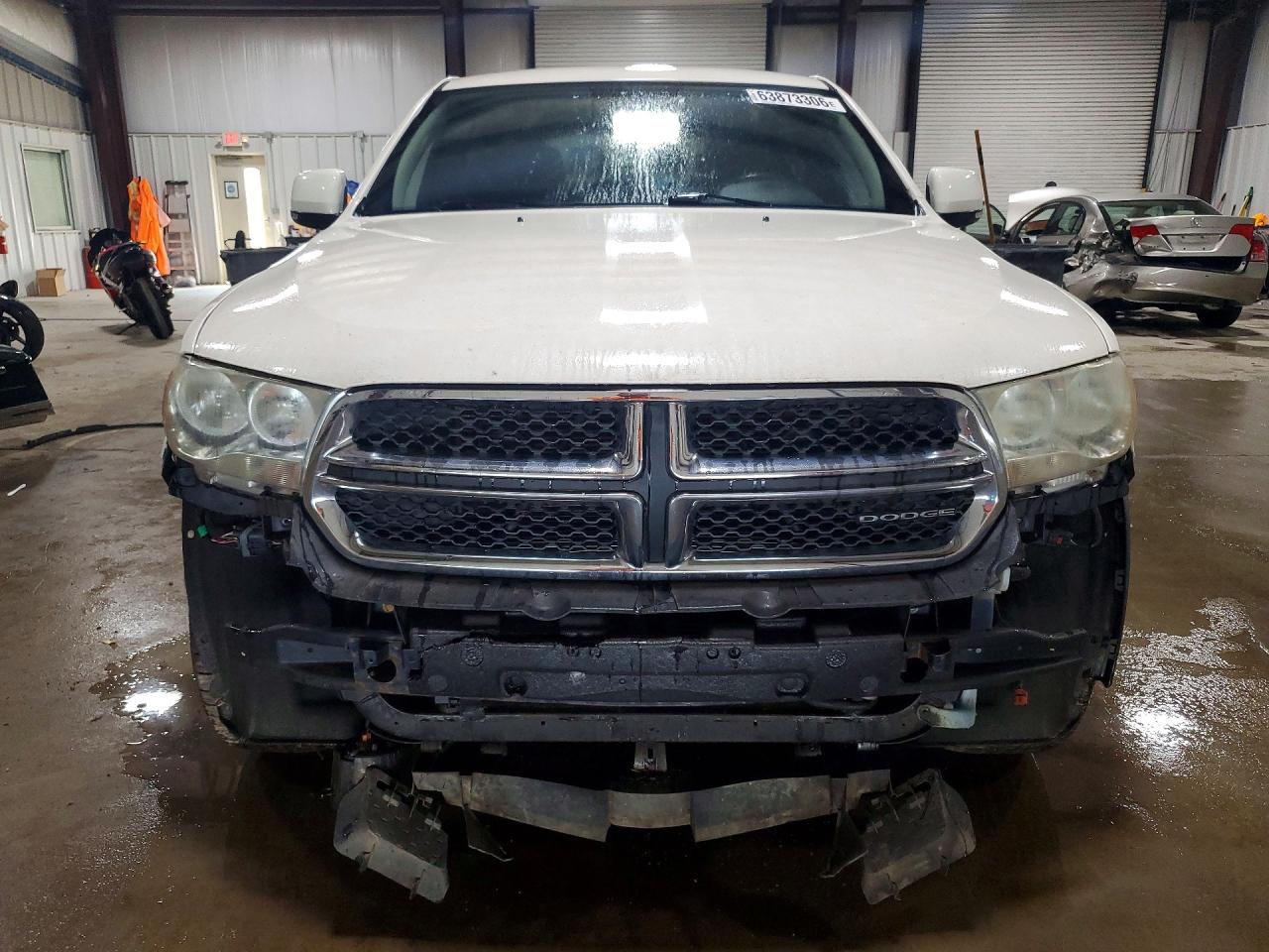 2012 Dodge Durango Crew White vin: 1C4RDJDG4CC153654