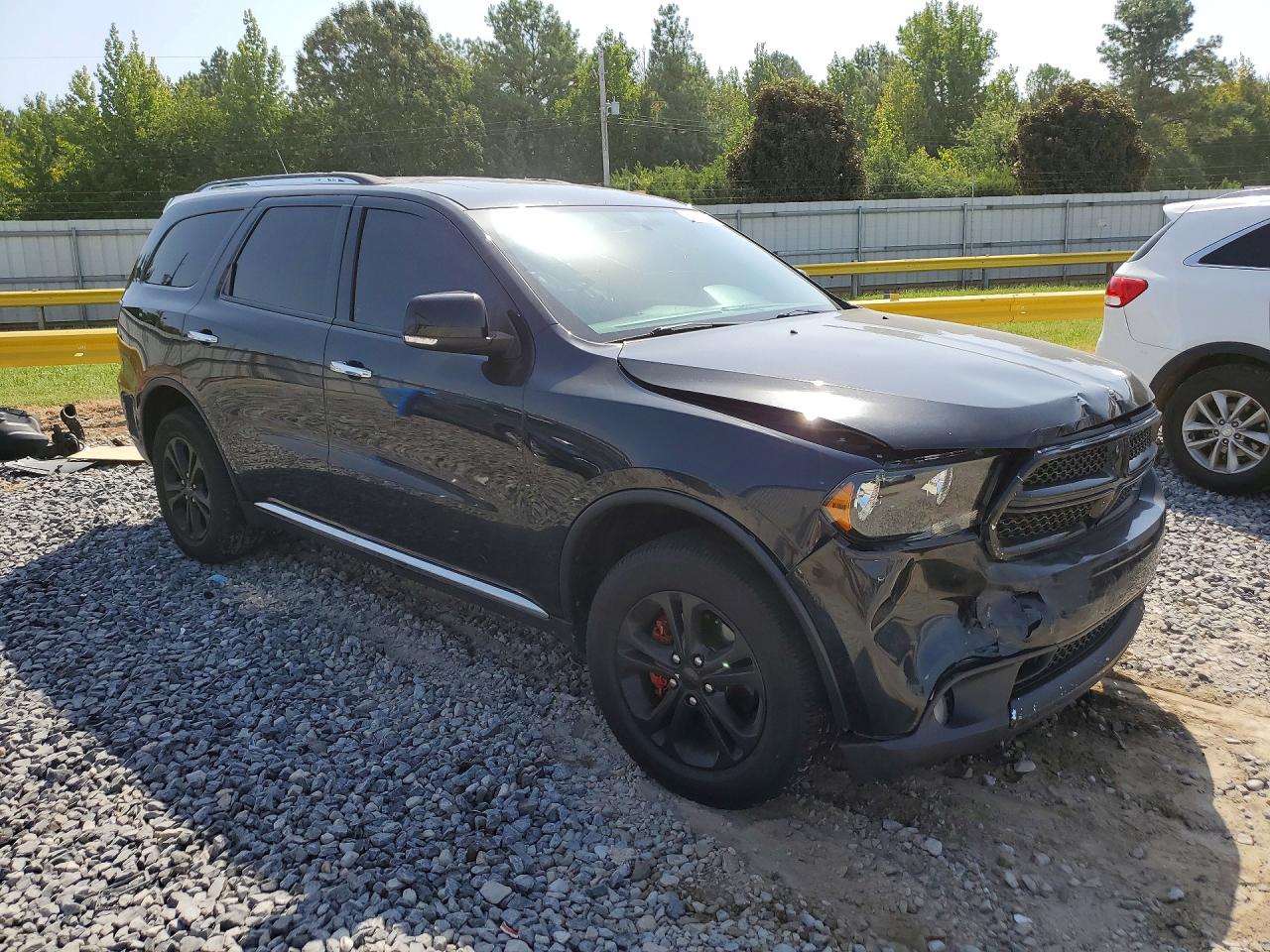 2013 Dodge Durango Crew Black vin: 1C4RDJDG4DC608729