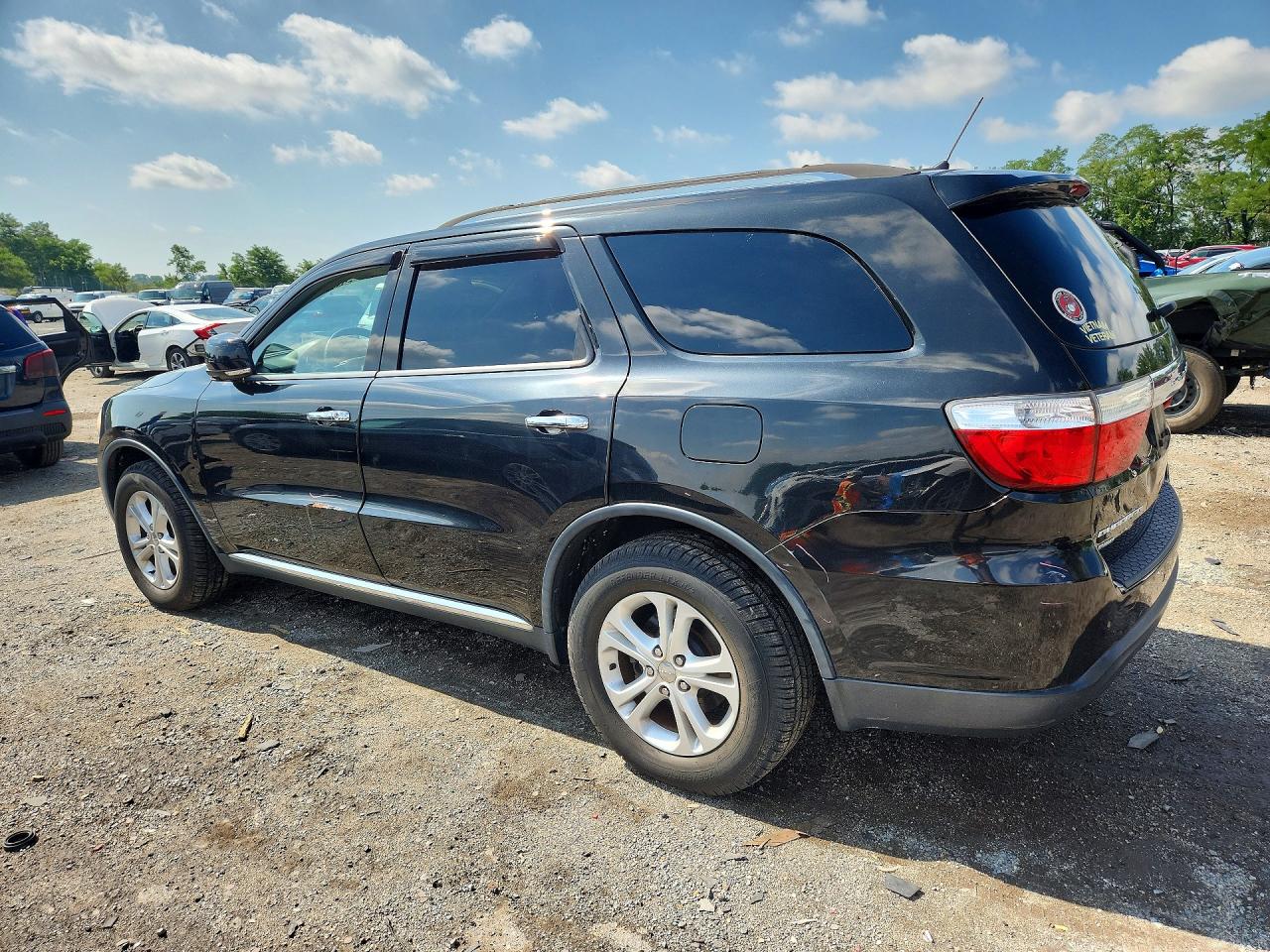 2013 Dodge Durango Crew Black vin: 1C4RDJDG4DC690008
