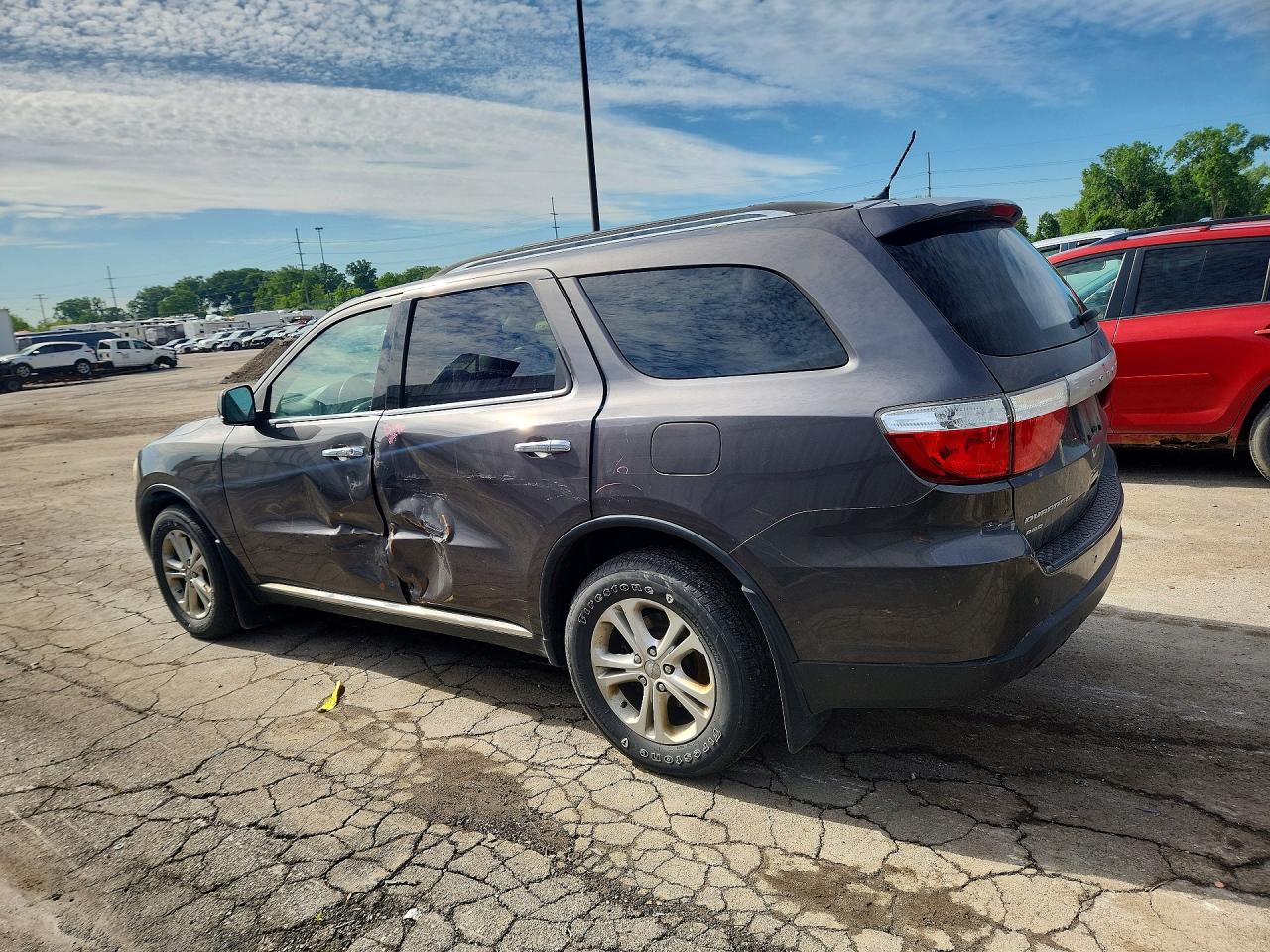 2013 Dodge Durango Crew Charcoal vin: 1C4RDJDG4DC691966