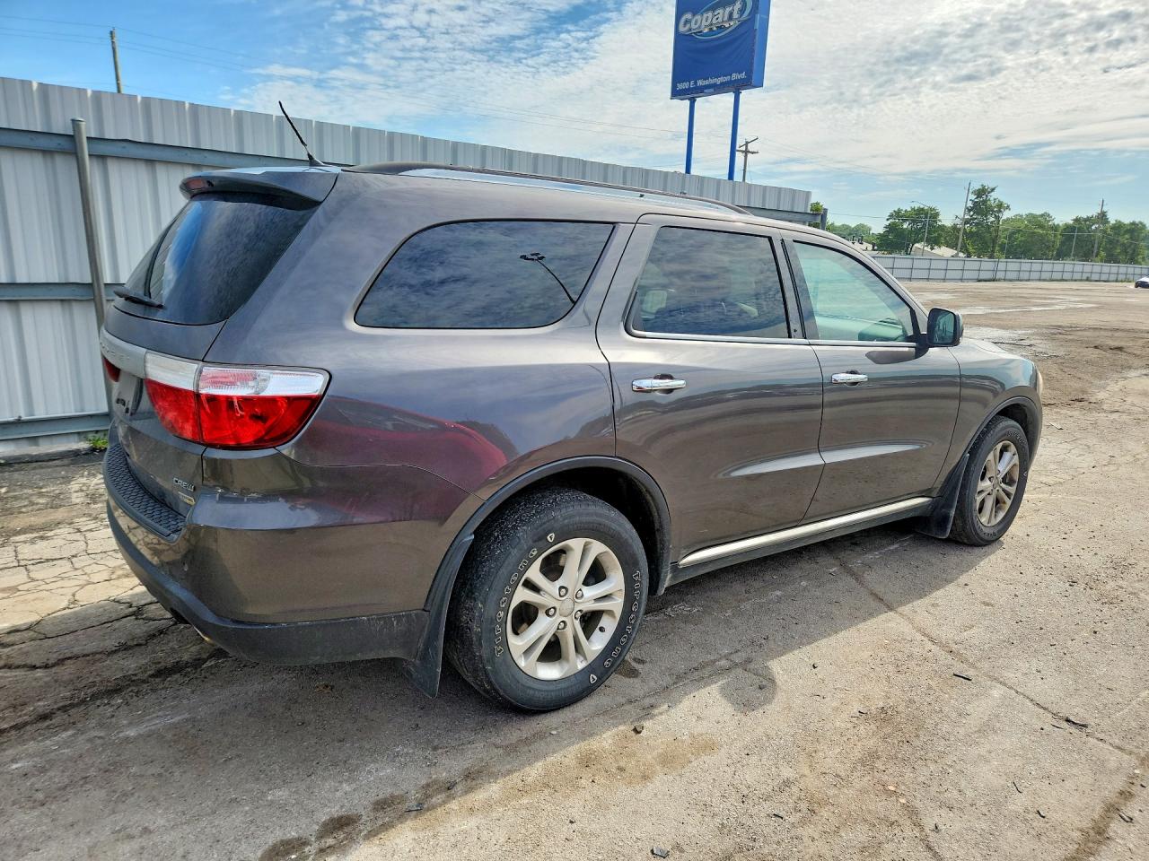 2013 Dodge Durango Crew Charcoal vin: 1C4RDJDG4DC691966