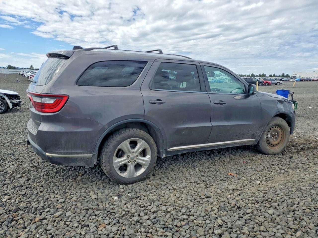 2014 Dodge Durango Limited Gray vin: 1C4RDJDG4EC412940