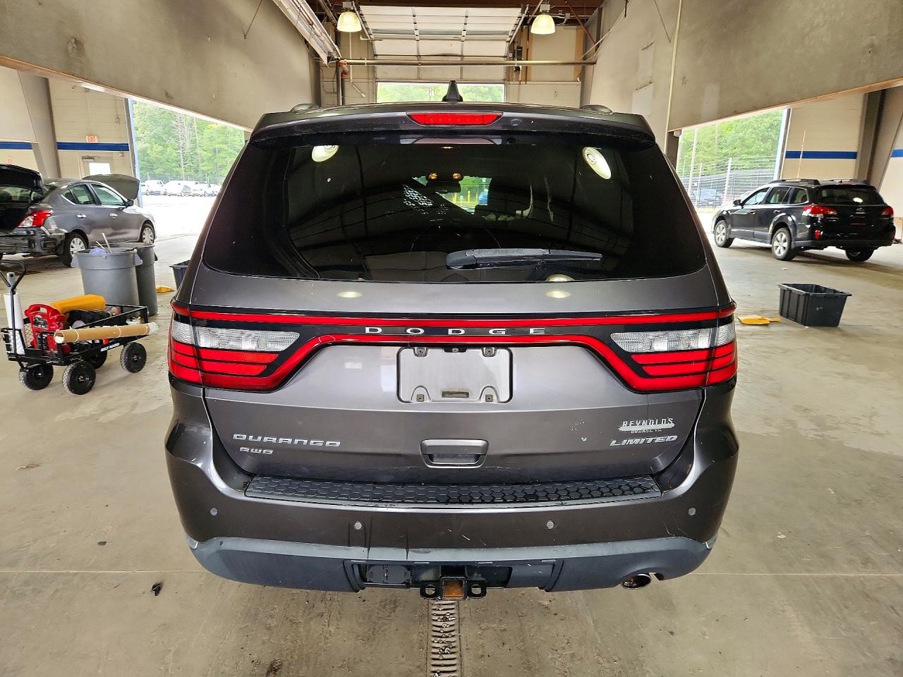 2014 Dodge Durango Limited Серый vin: 1C4RDJDG4EC426689