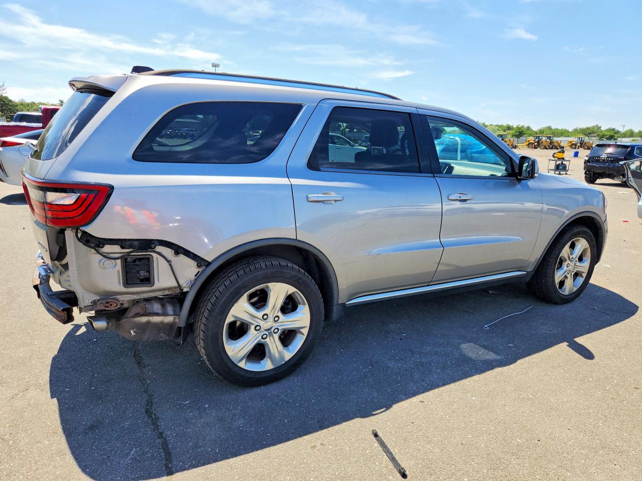 2014 Dodge Durango Limited Gray vin: 1C4RDJDG4EC455884