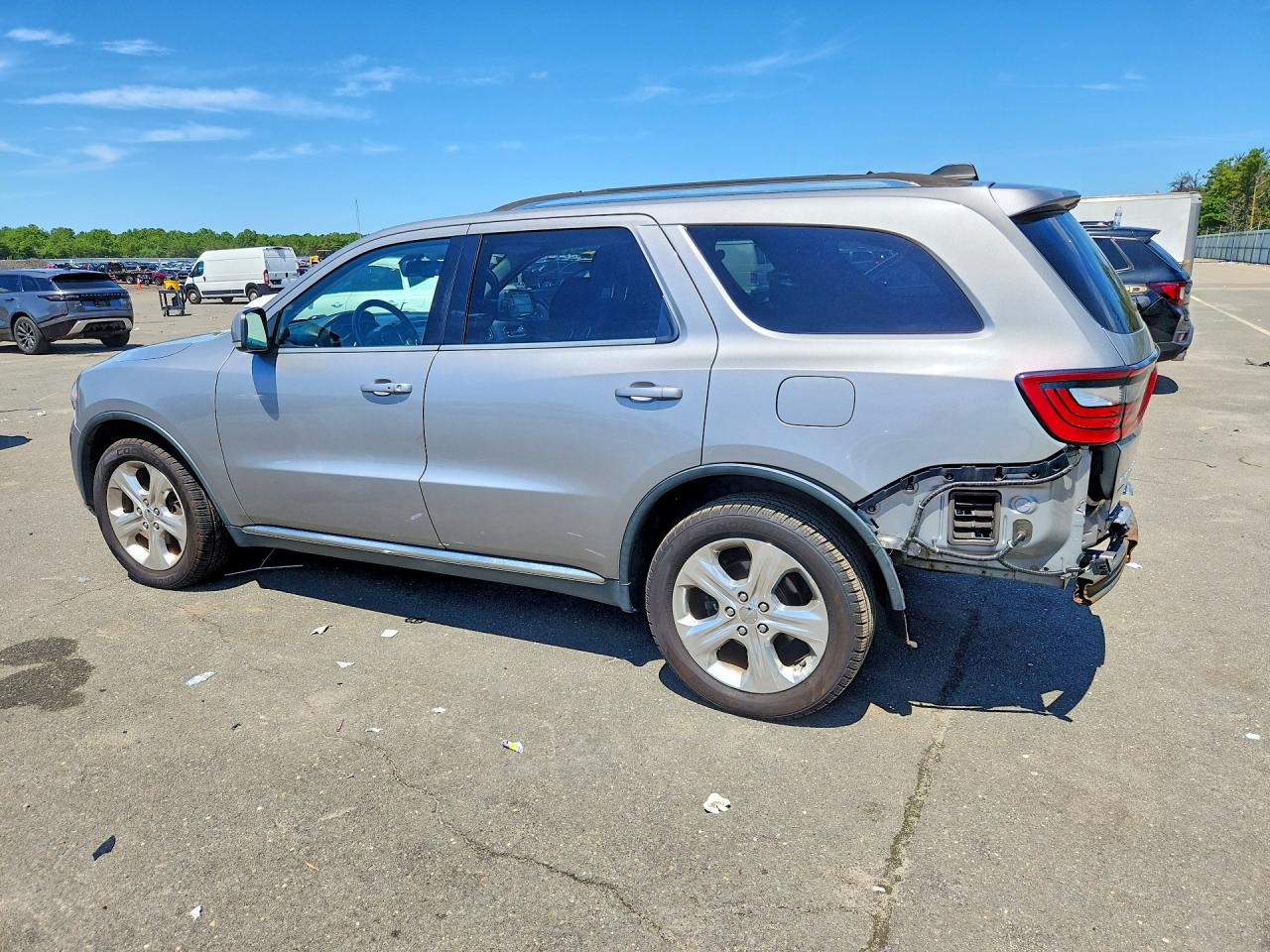 2014 Dodge Durango Limited Gray vin: 1C4RDJDG4EC455884