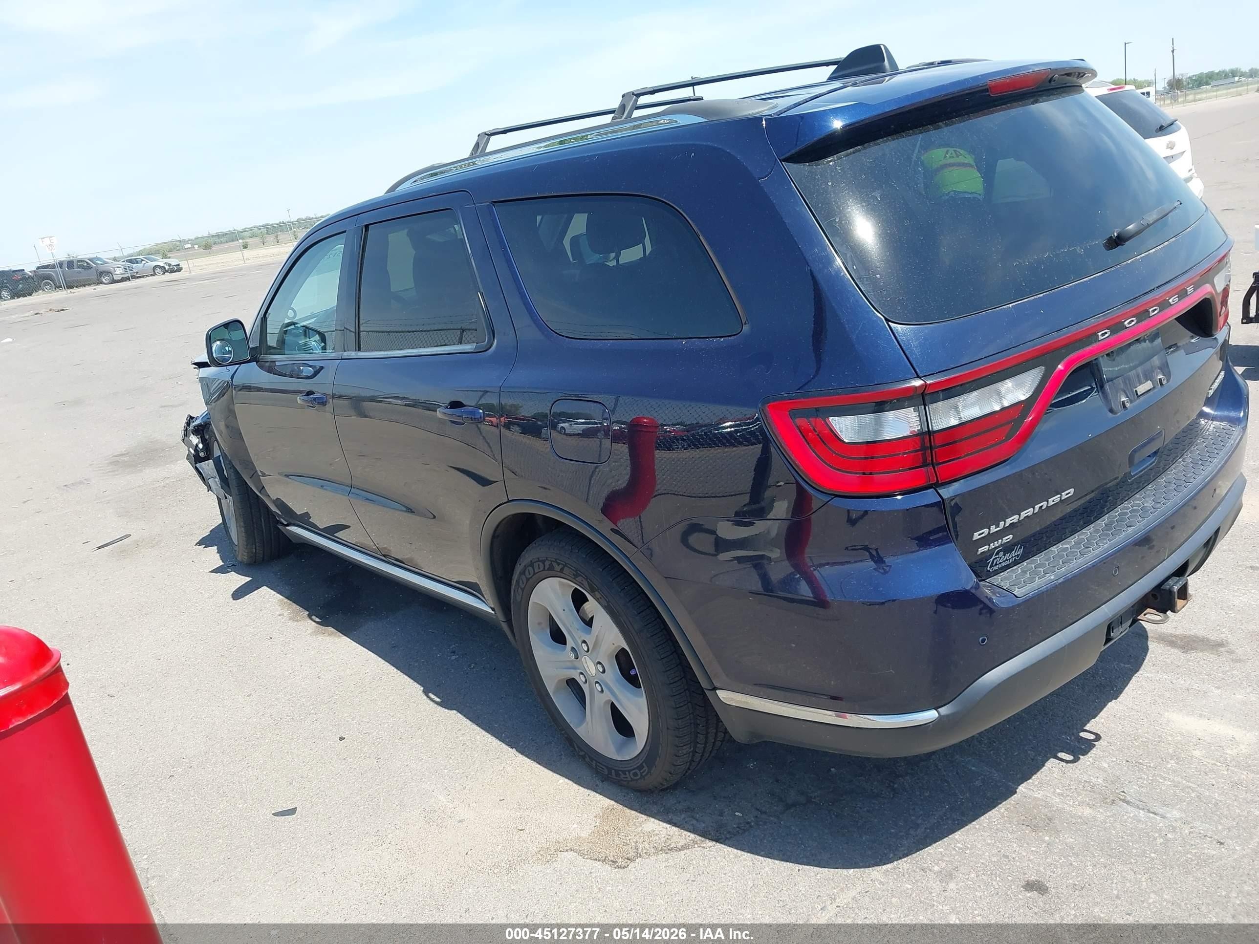2014 Dodge Durango Limited Dark Blue vin: 1C4RDJDG4EC483071