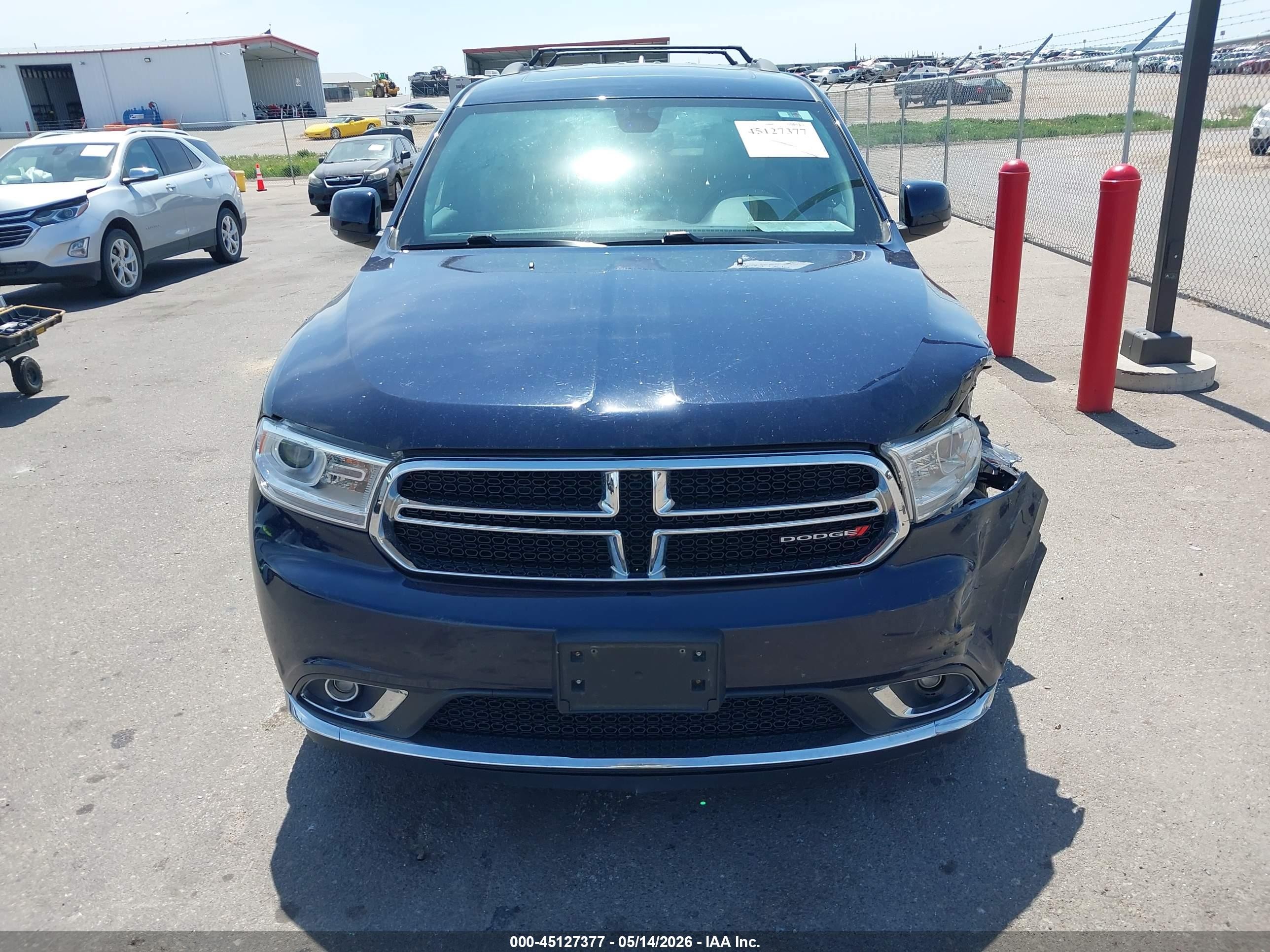 2014 Dodge Durango Limited Dark Blue vin: 1C4RDJDG4EC483071