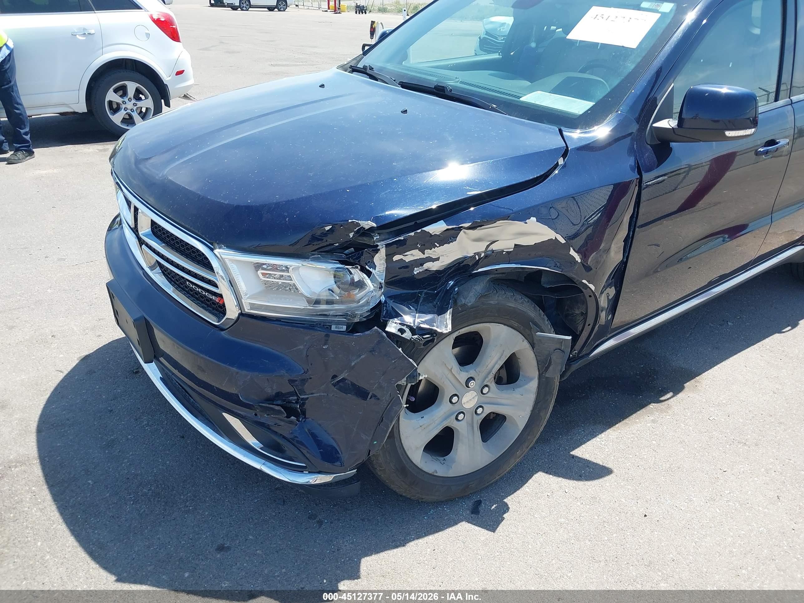 2014 Dodge Durango Limited Dark Blue vin: 1C4RDJDG4EC483071