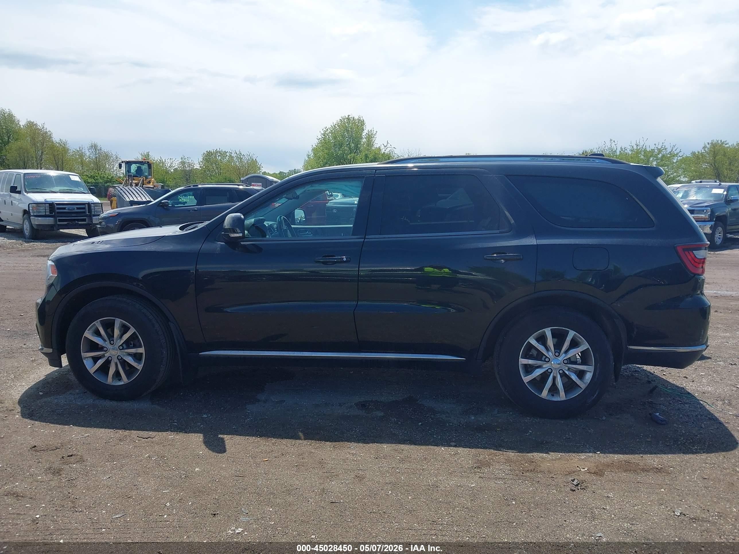 2014 Dodge Durango Limited Black vin: 1C4RDJDG4EC501729
