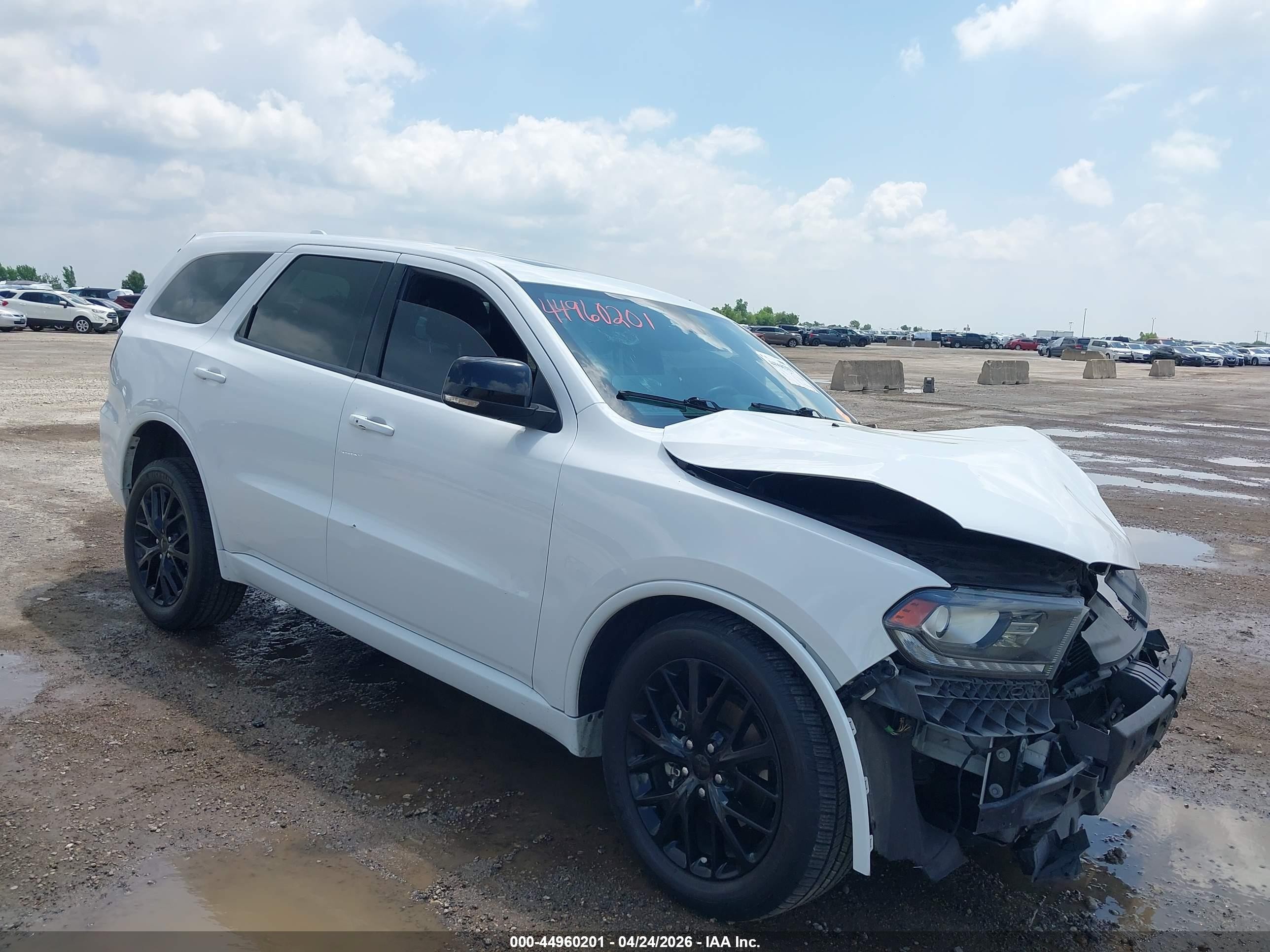 2015 Dodge Durango Limited White vin: 1C4RDJDG4FC169907