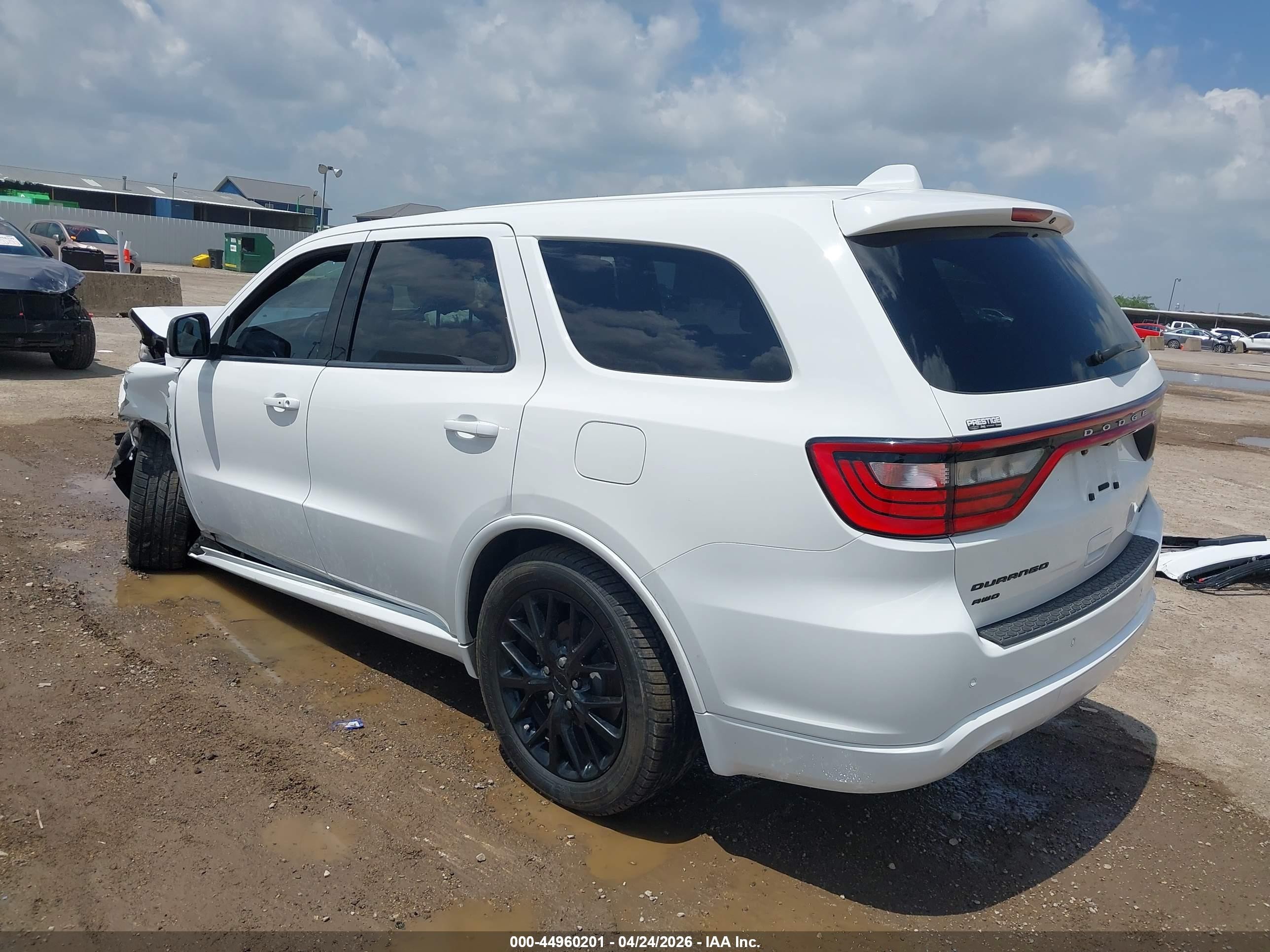 2015 Dodge Durango Limited White vin: 1C4RDJDG4FC169907