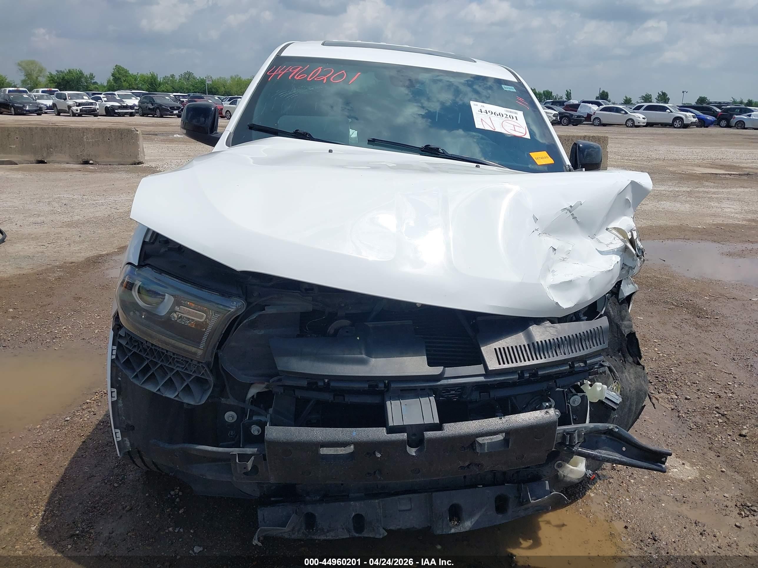 2015 Dodge Durango Limited White vin: 1C4RDJDG4FC169907