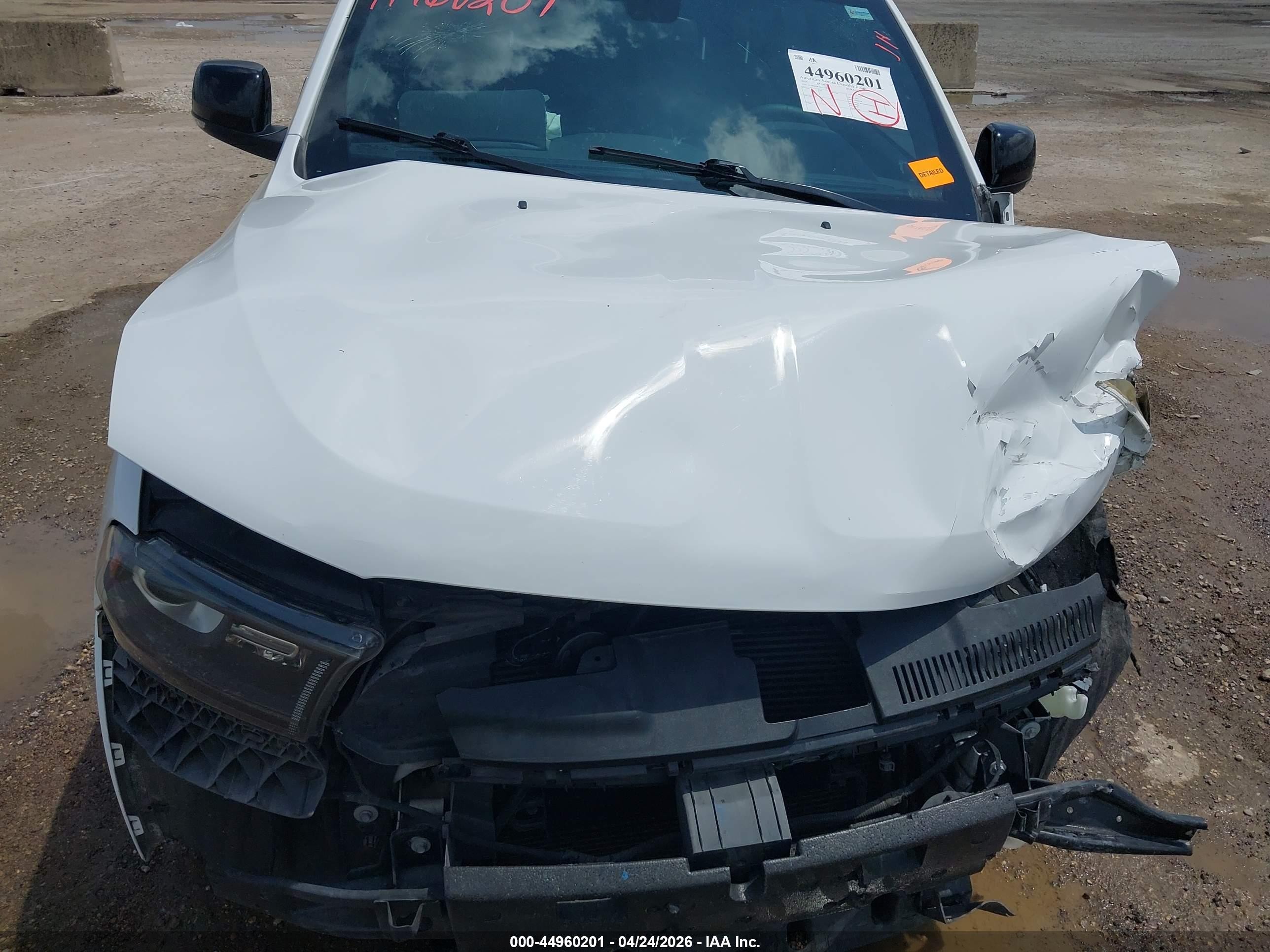 2015 Dodge Durango Limited White vin: 1C4RDJDG4FC169907