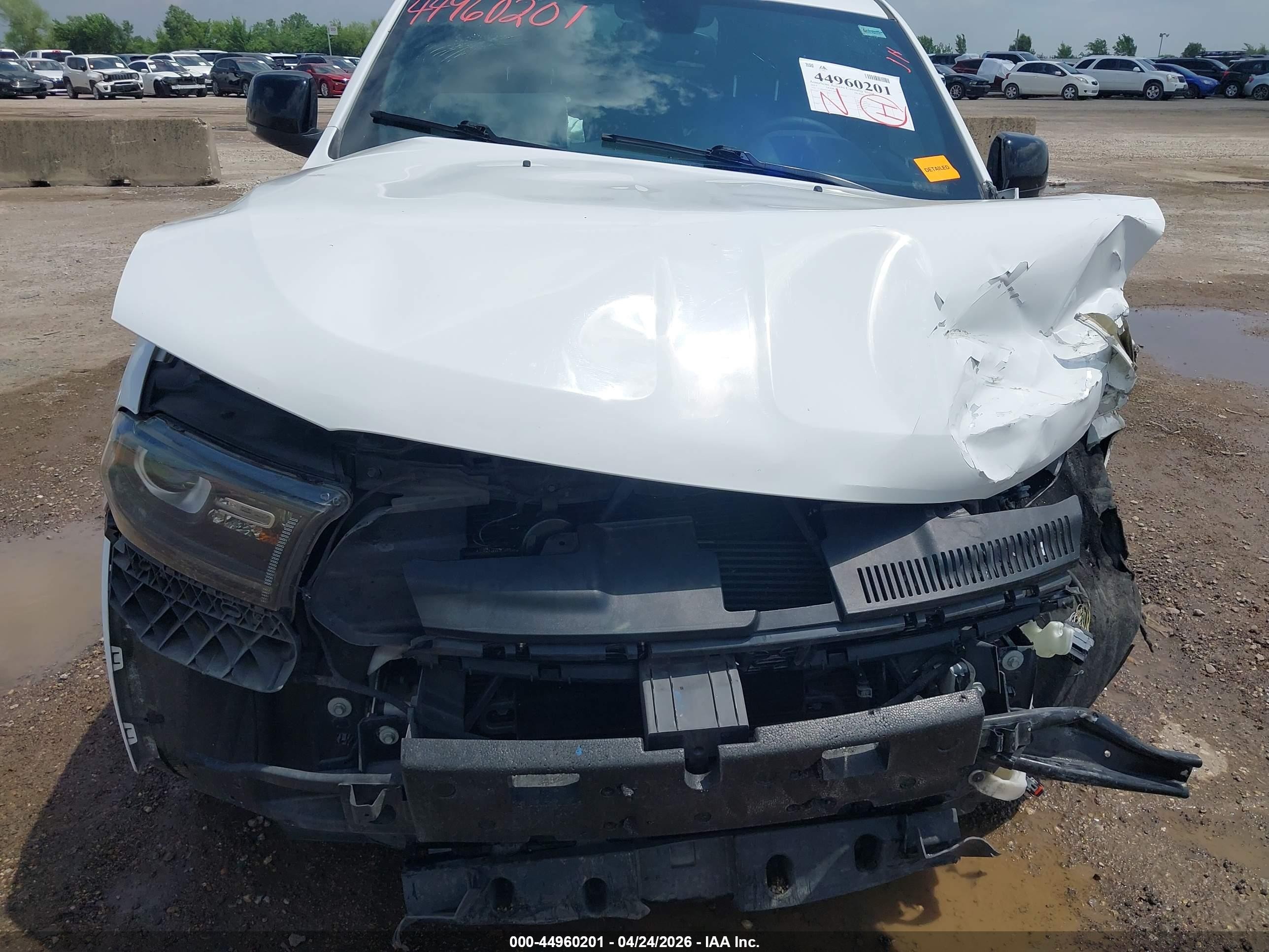 2015 Dodge Durango Limited White vin: 1C4RDJDG4FC169907