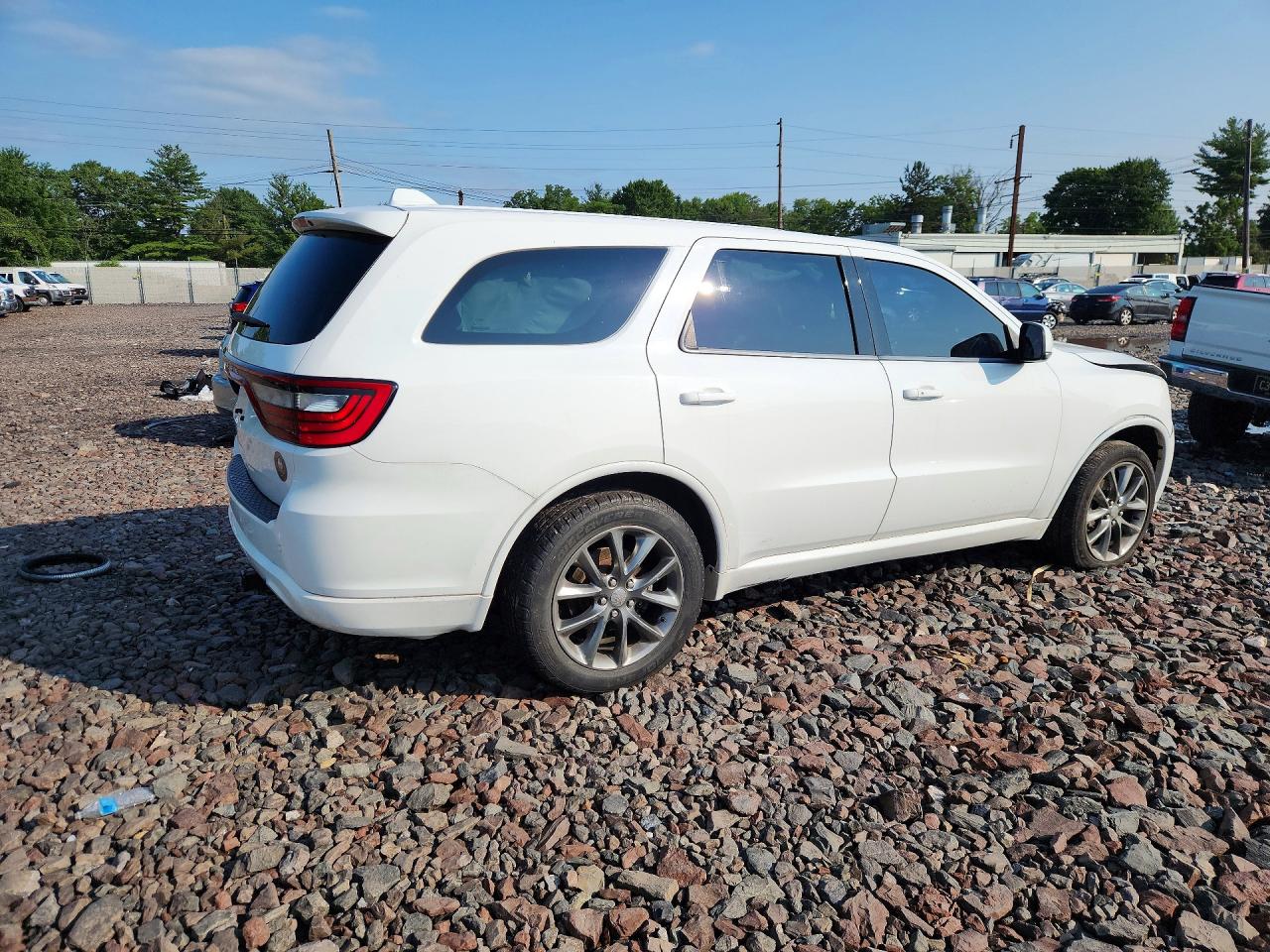 2015 Dodge Durango Limited Белый vin: 1C4RDJDG4FC180440