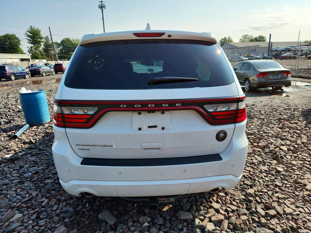 2015 Dodge Durango Limited Белый vin: 1C4RDJDG4FC180440