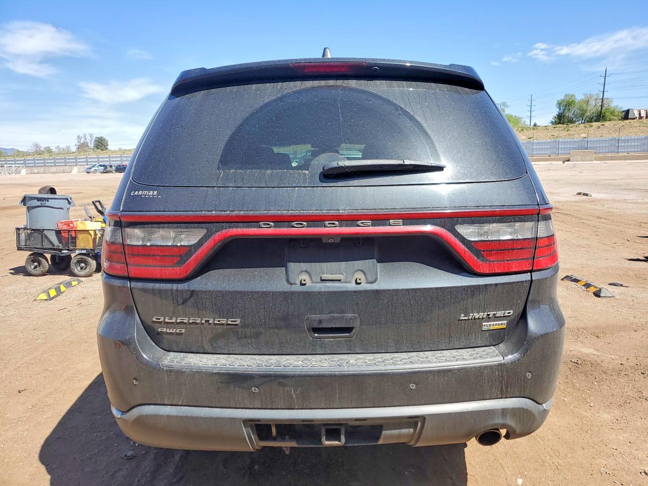 2015 Dodge Durango Limited Black vin: 1C4RDJDG4FC201979