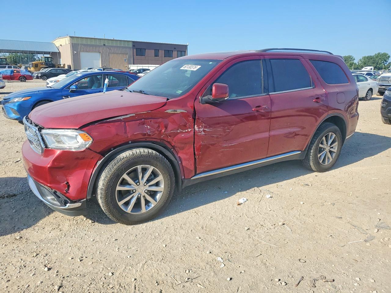 2015 Dodge Durango Limited Red vin: 1C4RDJDG4FC695440