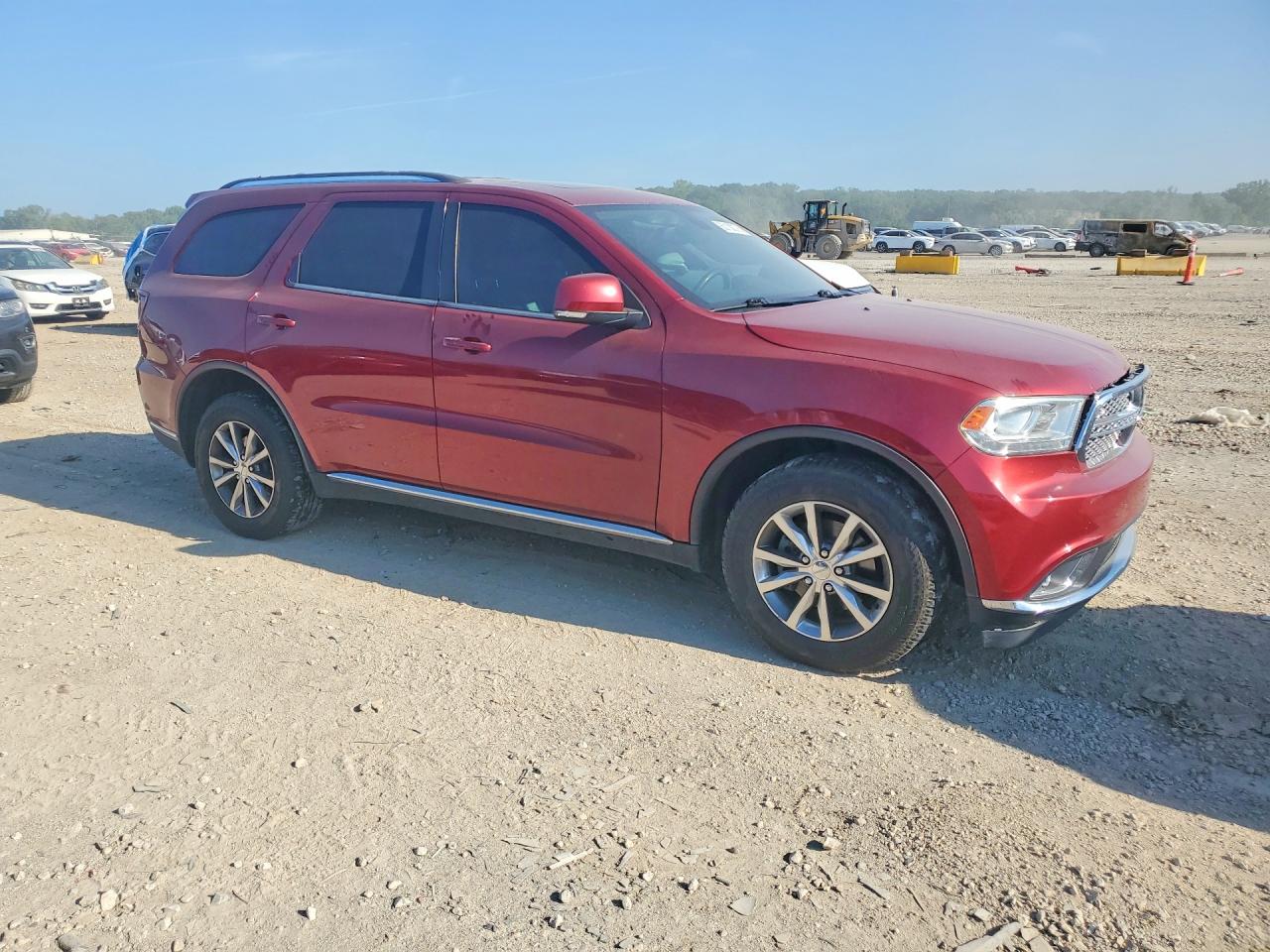 2015 Dodge Durango Limited Red vin: 1C4RDJDG4FC695440