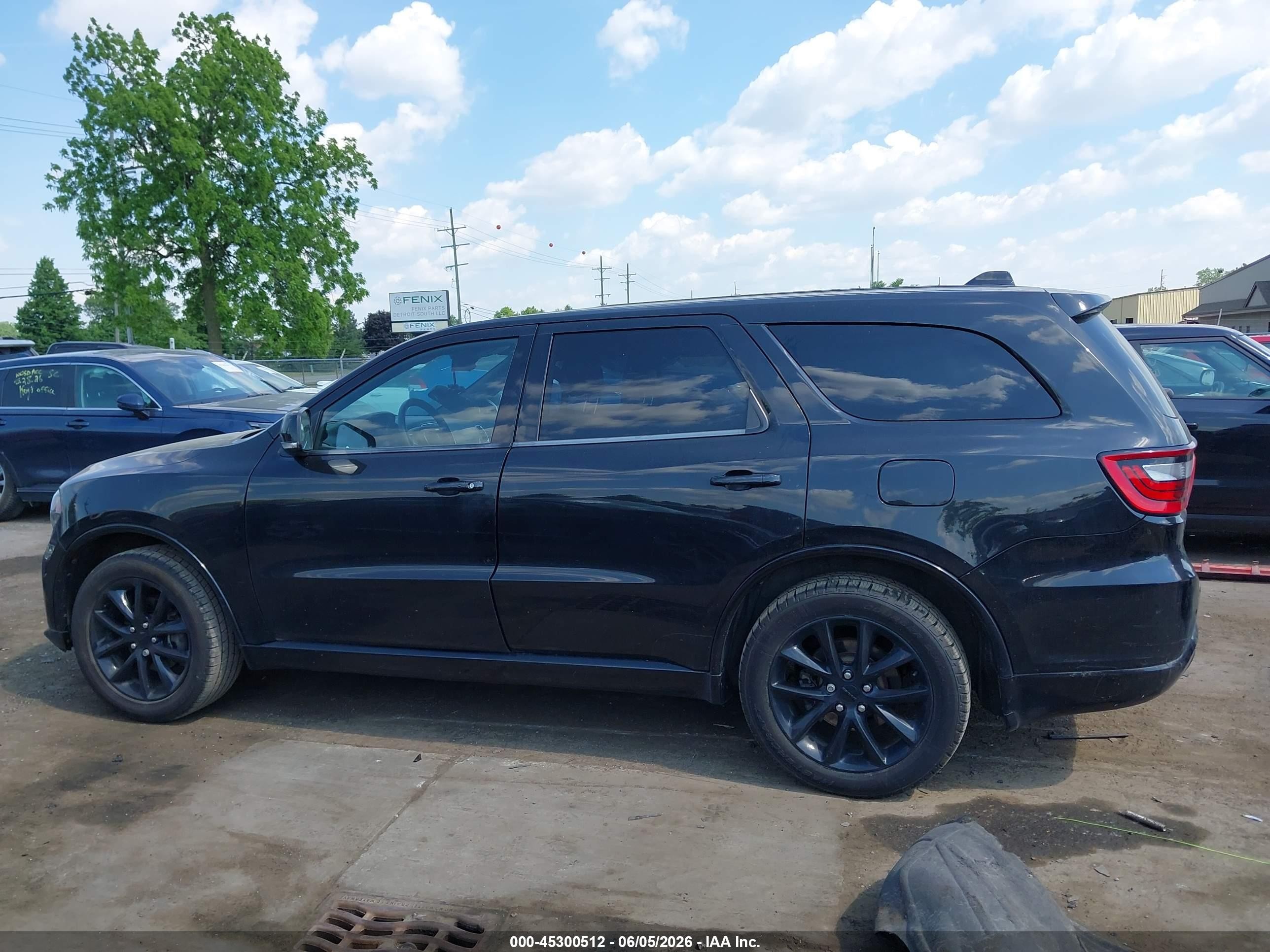 2015 Dodge Durango Limited Black vin: 1C4RDJDG4FC703570