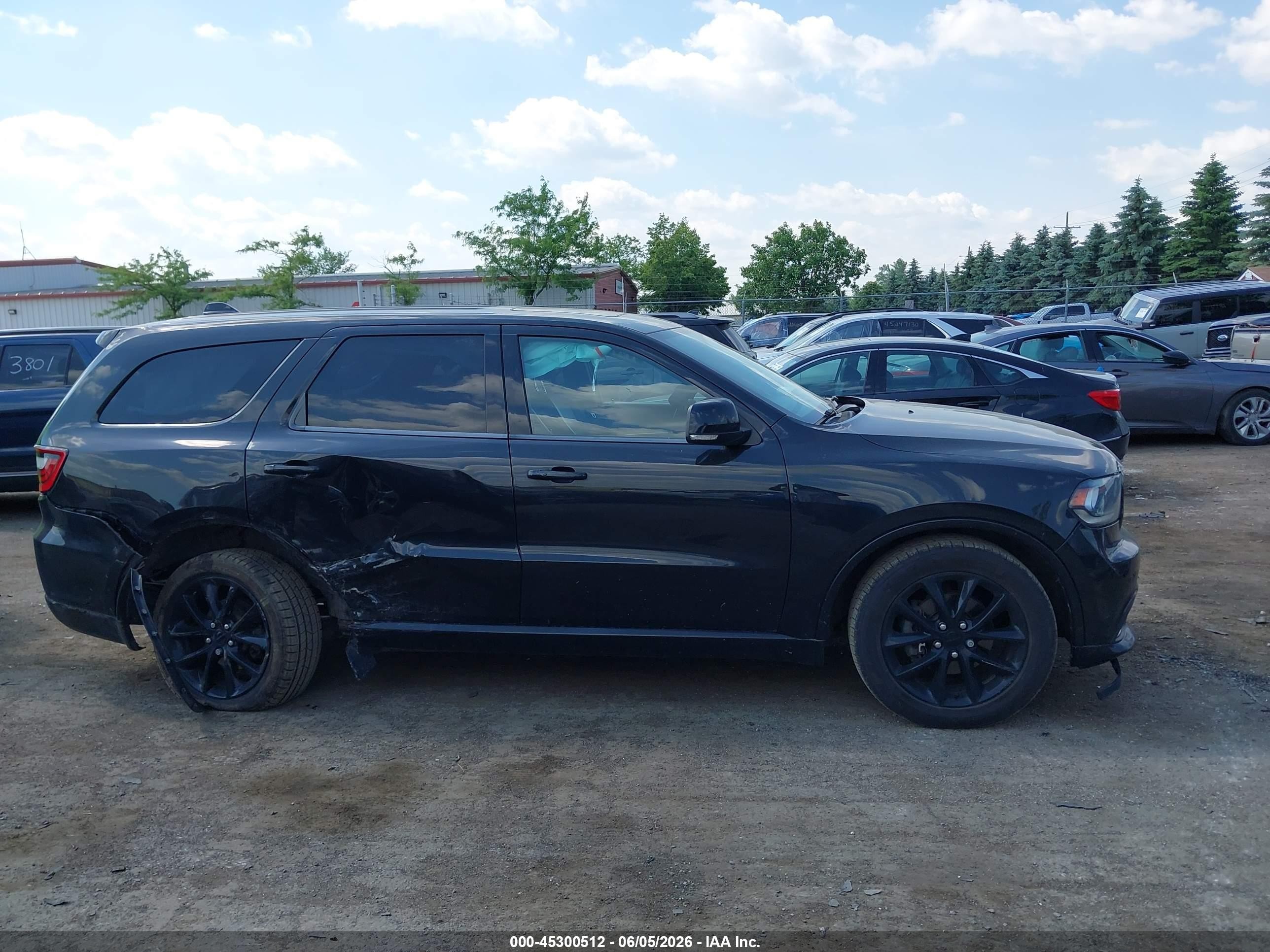 2015 Dodge Durango Limited Black vin: 1C4RDJDG4FC703570