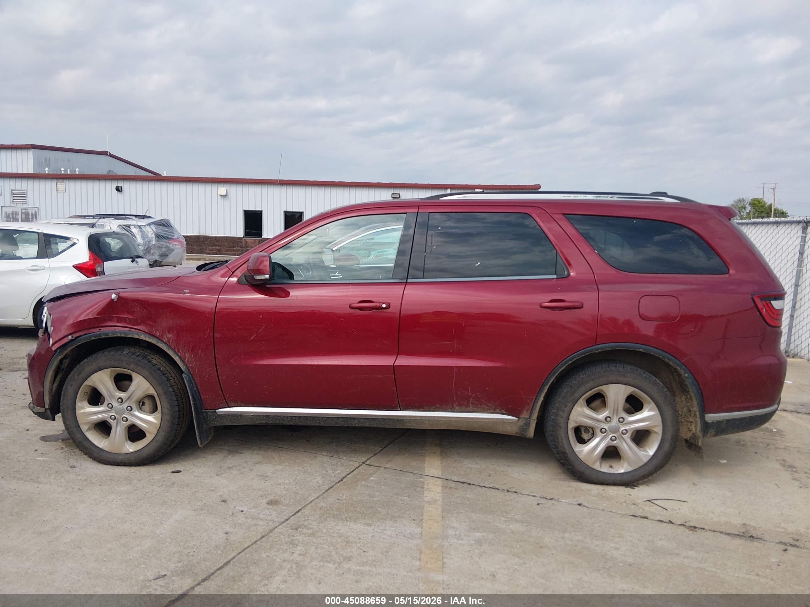 2015 Dodge Durango Limited Red vin: 1C4RDJDG4FC851461