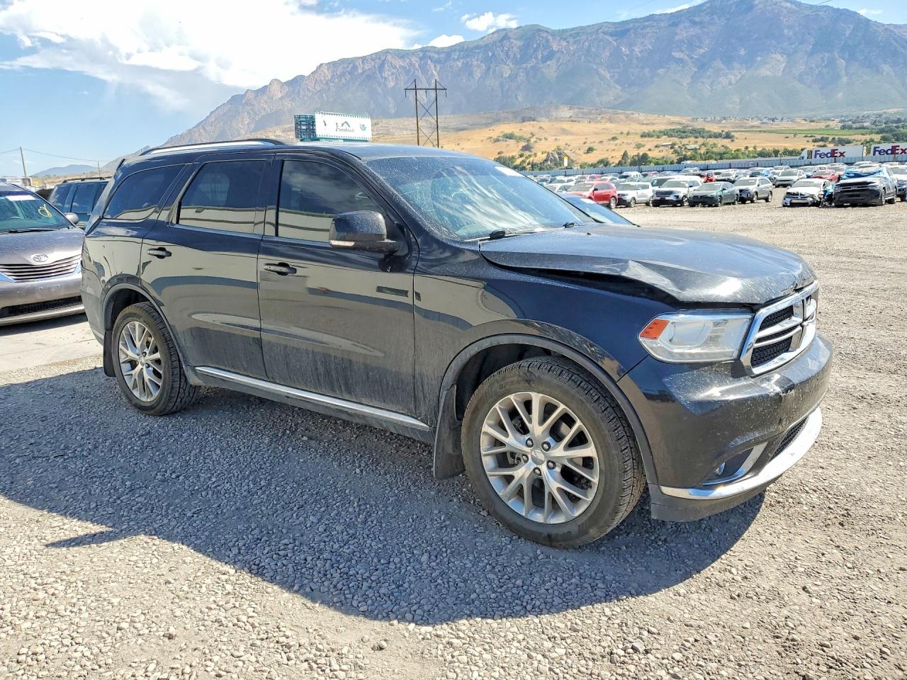 2016 Dodge Durango Limited Black vin: 1C4RDJDG4GC416182