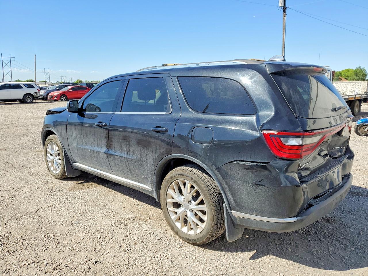 2016 Dodge Durango Limited Black vin: 1C4RDJDG4GC416182