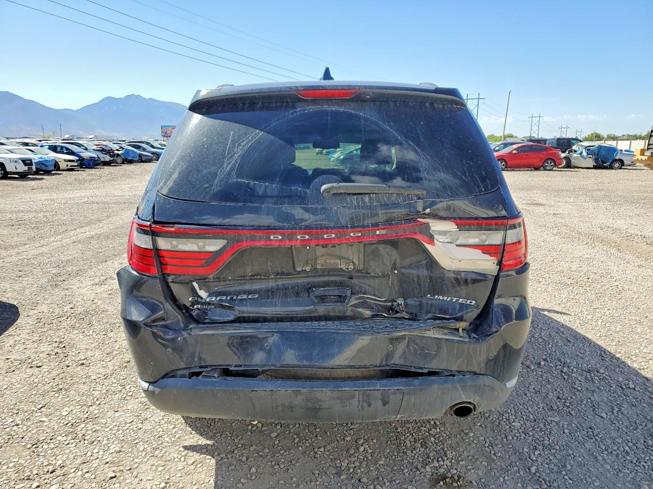 2016 Dodge Durango Limited Black vin: 1C4RDJDG4GC416182