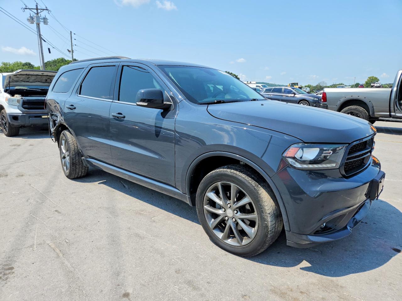 2018 Dodge Durango Gt Blue vin: 1C4RDJDG4JC384521