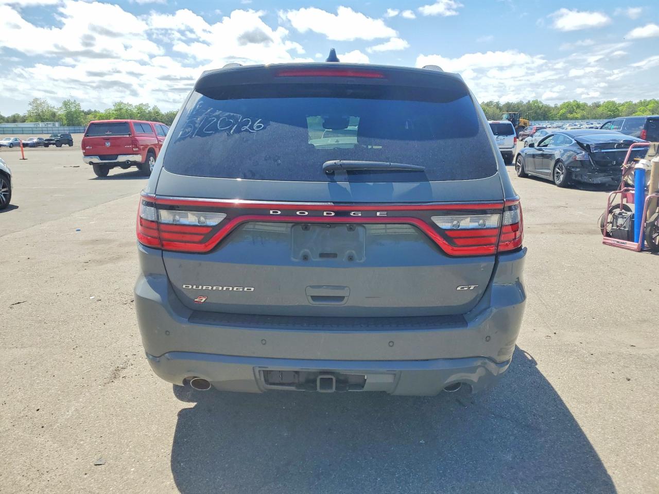 2024 Dodge Durango Gt Серый vin: 1C4RDJDG4RC143750