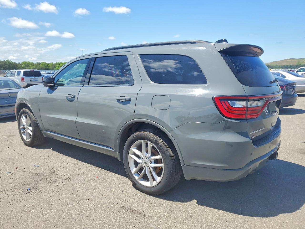 2024 Dodge Durango Gt Серый vin: 1C4RDJDG4RC143750