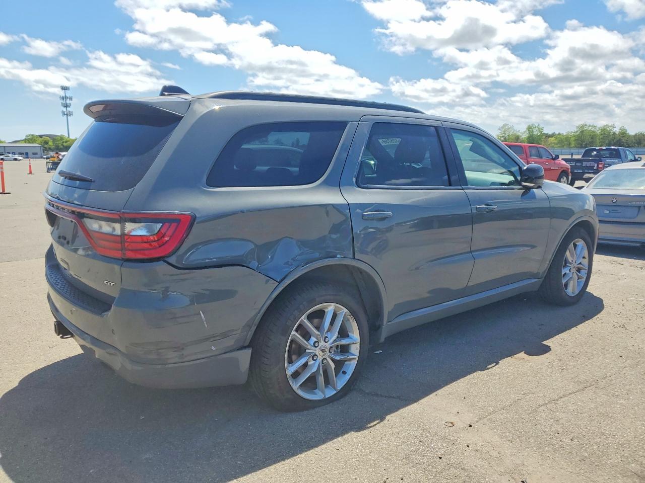 2024 Dodge Durango Gt Серый vin: 1C4RDJDG4RC143750