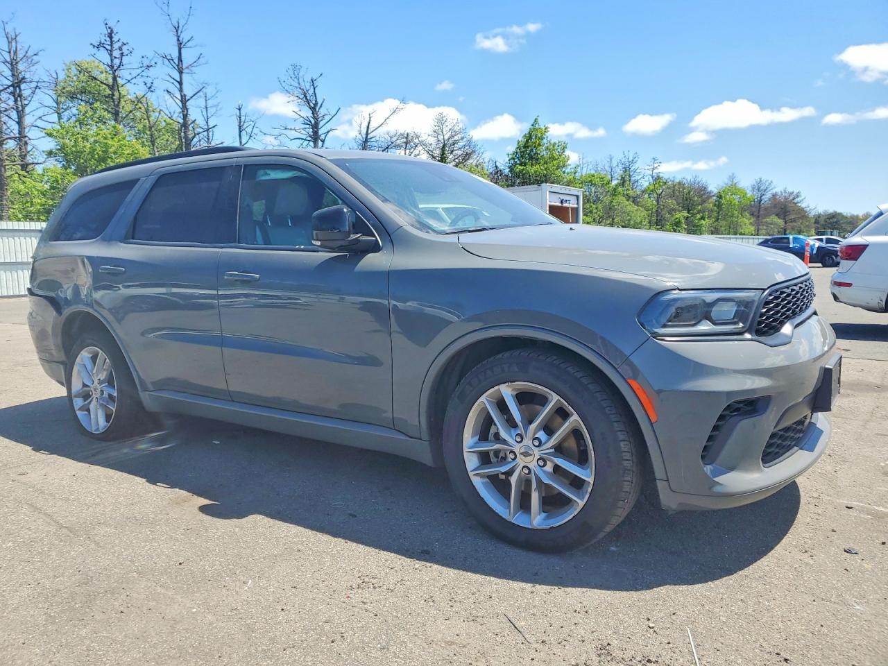 2024 Dodge Durango Gt Серый vin: 1C4RDJDG4RC143750