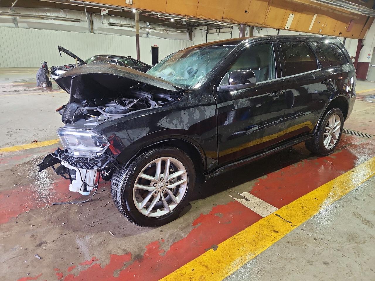 2026 Dodge Durango Gt Черный vin: 1C4RDJDG4TC182510