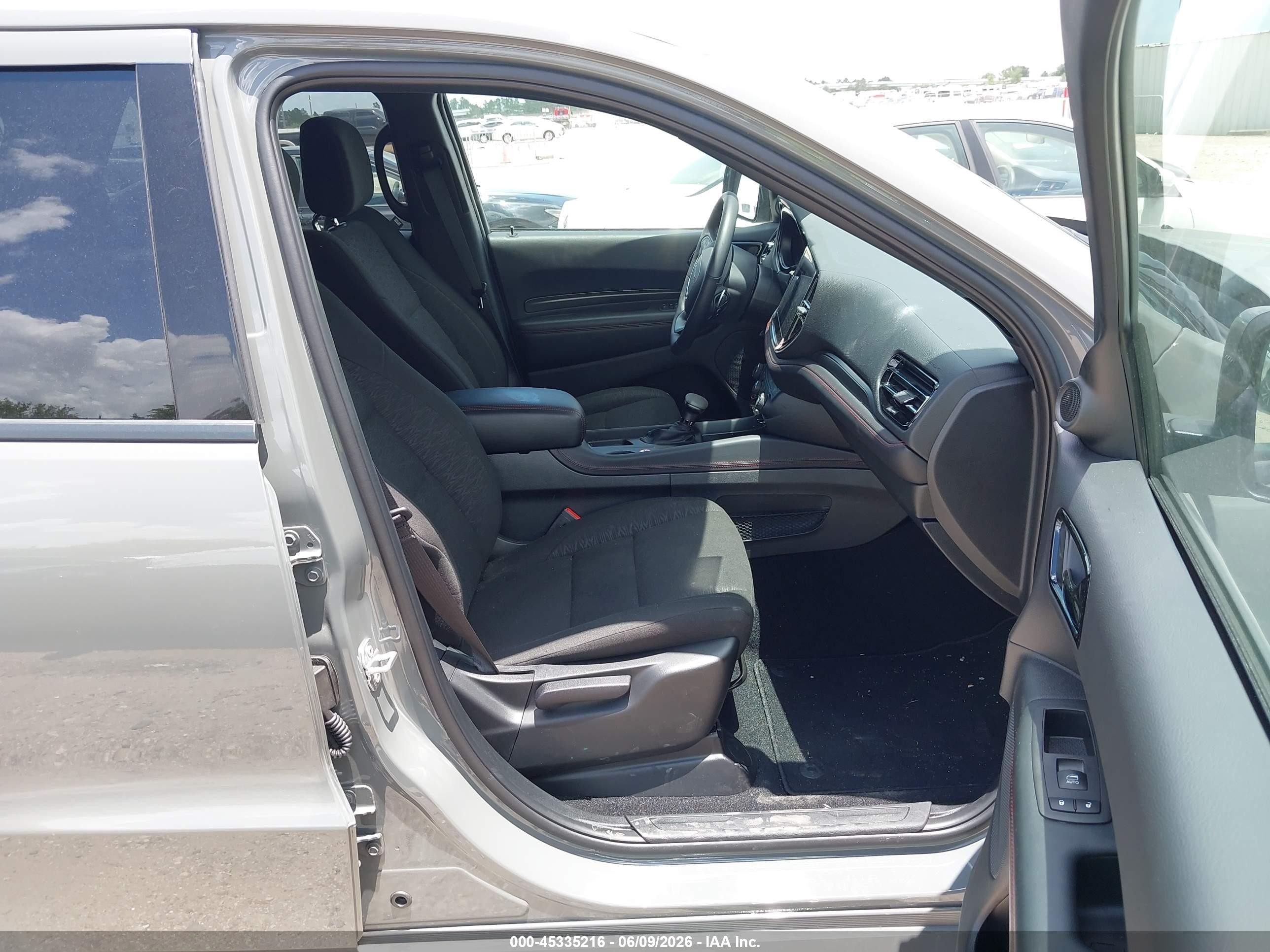 2026 Dodge Durango Gt Awd Gray vin: 1C4RDJDG4TC265175