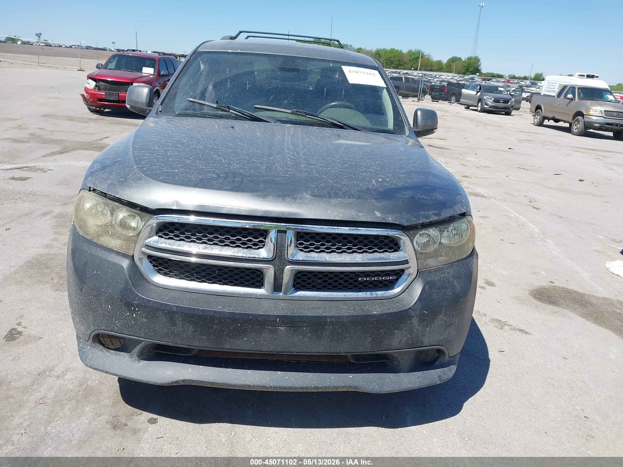 2012 Dodge Durango Crew Brown vin: 1C4RDJDG5CC198148