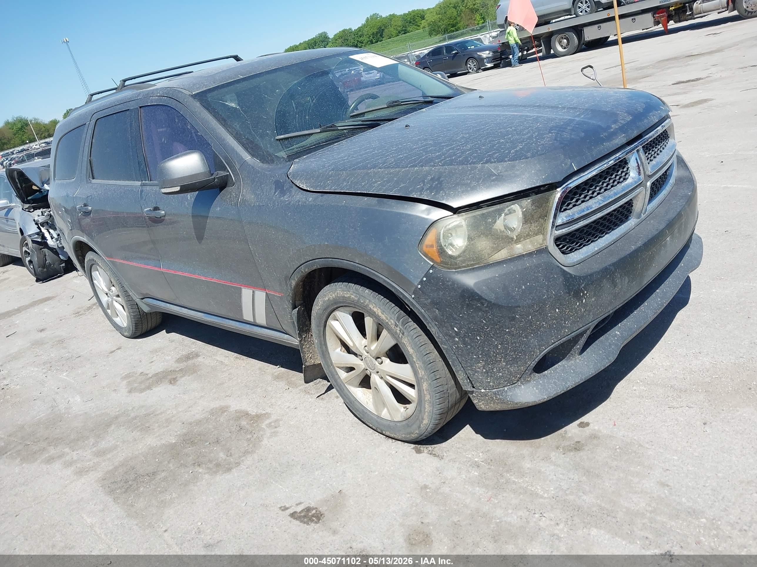 2012 Dodge Durango Crew Brown vin: 1C4RDJDG5CC198148