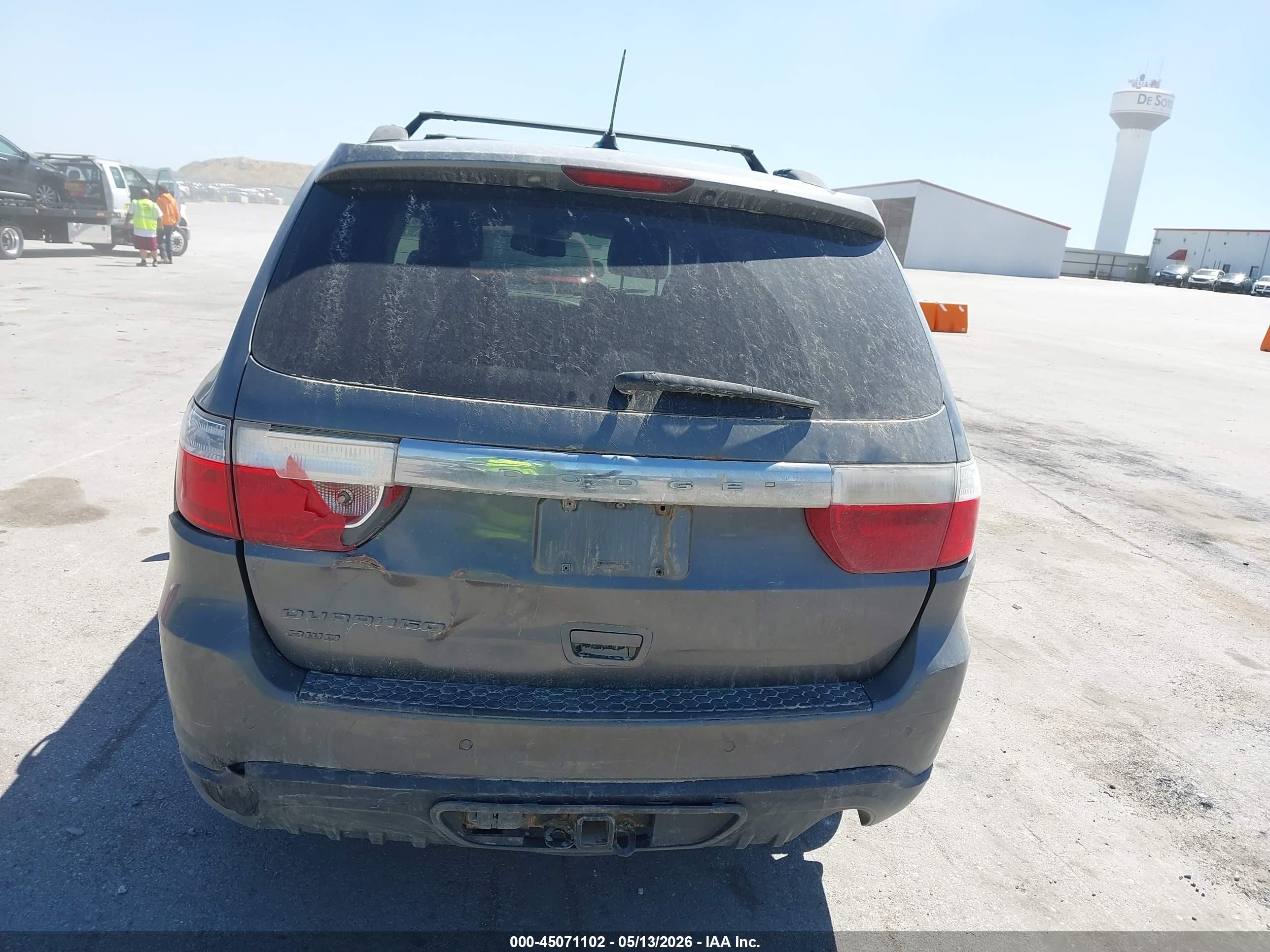 2012 Dodge Durango Crew Brown vin: 1C4RDJDG5CC198148