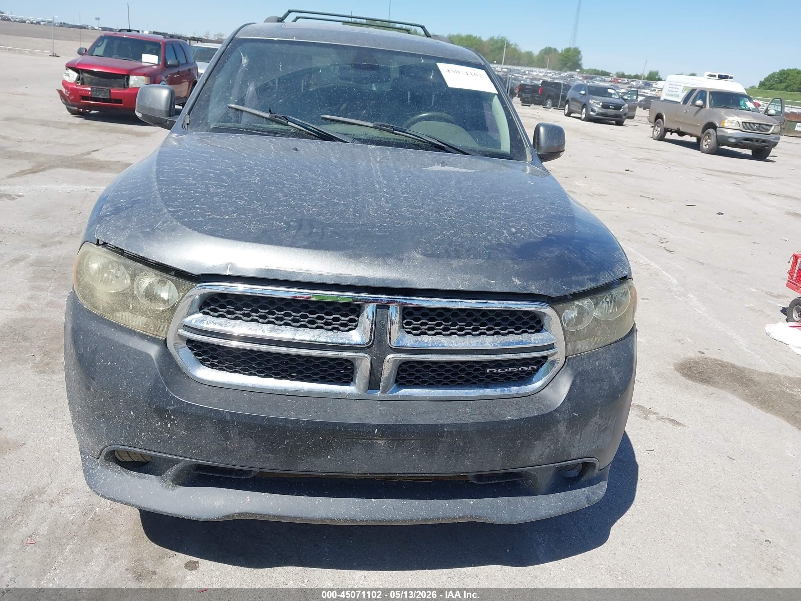 2012 Dodge Durango Crew Brown vin: 1C4RDJDG5CC198148