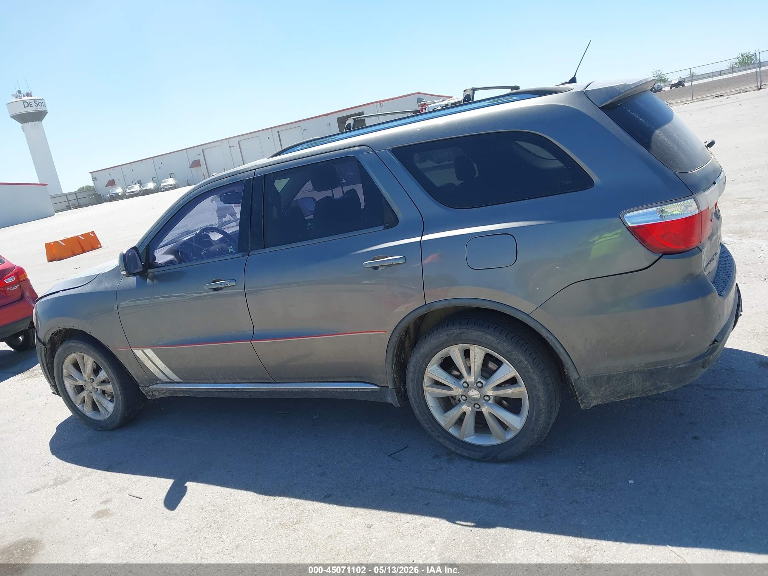 2012 Dodge Durango Crew Brown vin: 1C4RDJDG5CC198148