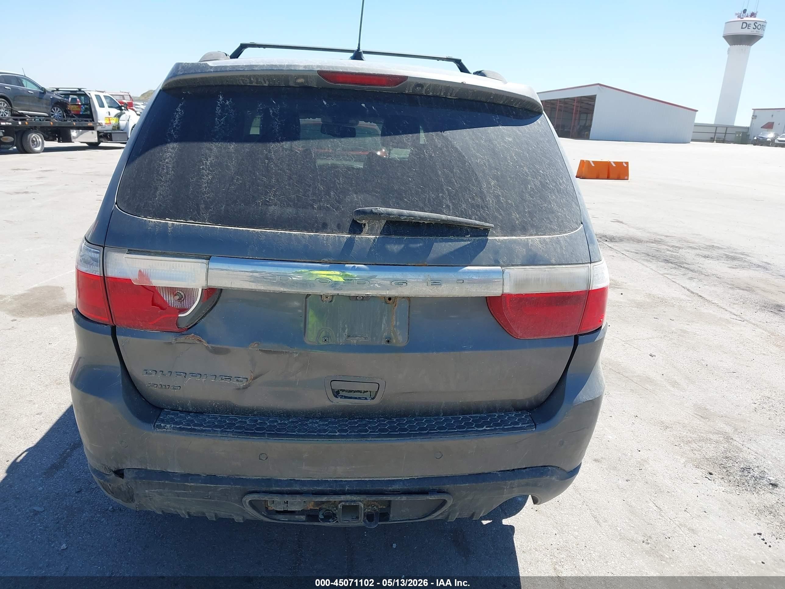 2012 Dodge Durango Crew Brown vin: 1C4RDJDG5CC198148