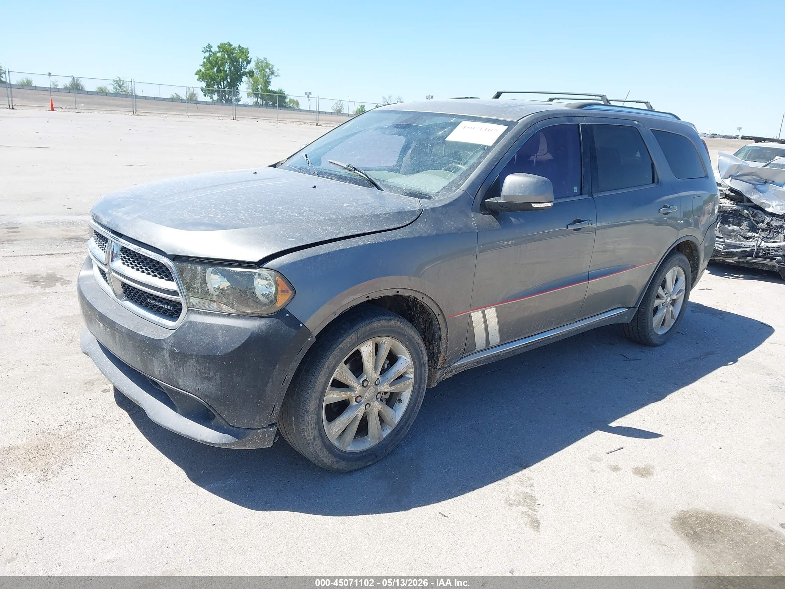 2012 Dodge Durango Crew Brown vin: 1C4RDJDG5CC198148