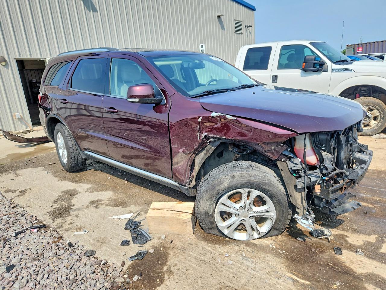 2012 Dodge Durango Crew Burgundy vin: 1C4RDJDG5CC308602