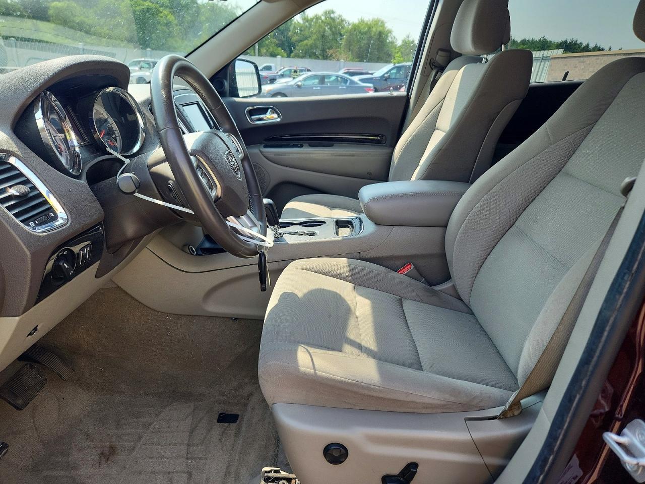 2012 Dodge Durango Crew Burgundy vin: 1C4RDJDG5CC308602