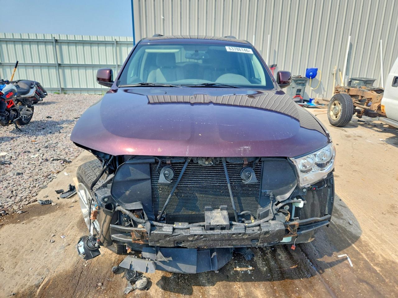 2012 Dodge Durango Crew Burgundy vin: 1C4RDJDG5CC308602