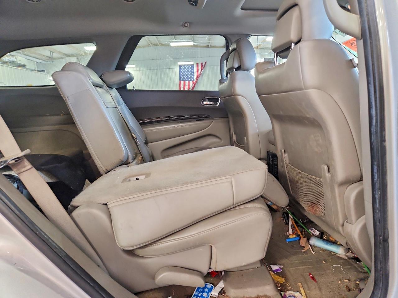 2012 Dodge Durango Crew Silver vin: 1C4RDJDG5CC322967